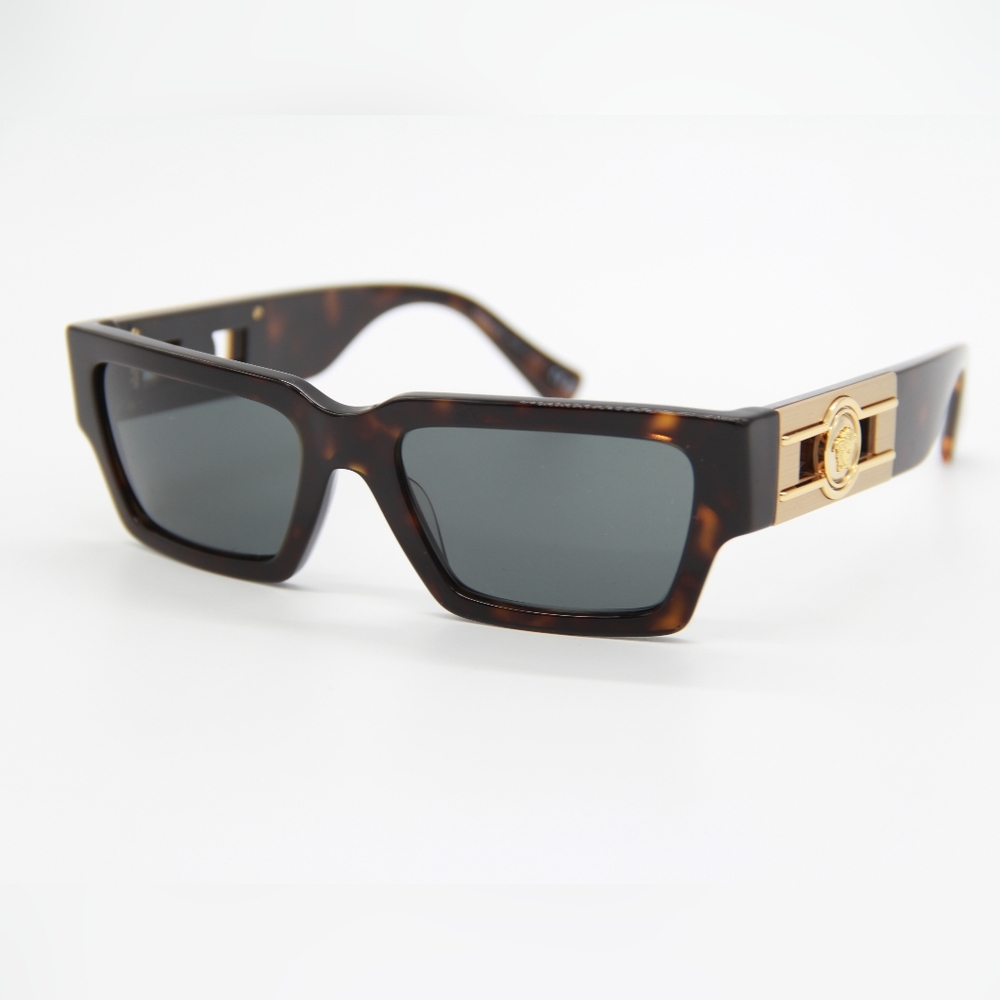 NEW VERSACE VE4459 108/87 UNISEX SUNGLASSES VERSACE MOD 4459 BROWN - Picture 3 of 11